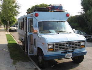ENGLISH / FORD ECONOLINE 350 (aka BANTAM)  MOTORHOME CONVERTED FOR SALE!