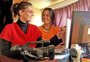 María Muñoz y Eva Aguilera